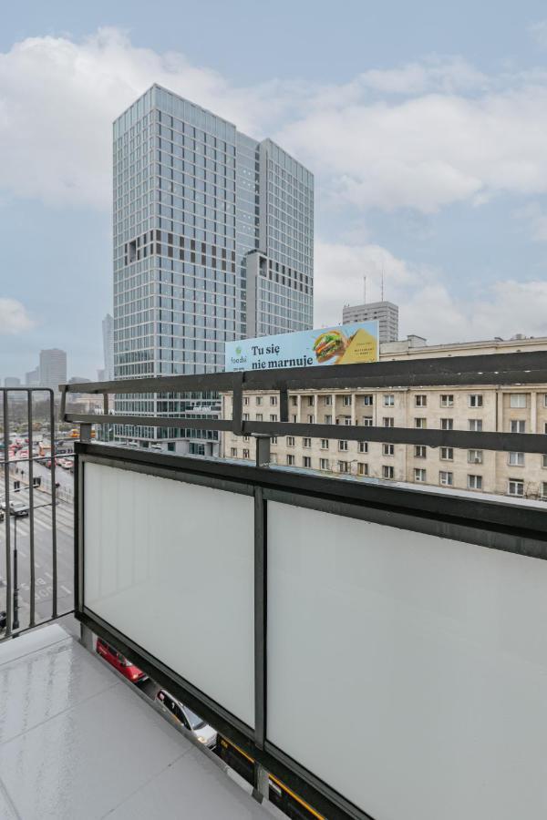 Spacious Apartment With Panoramic View Of Warsaw By Noclegi Renters Kültér fotó