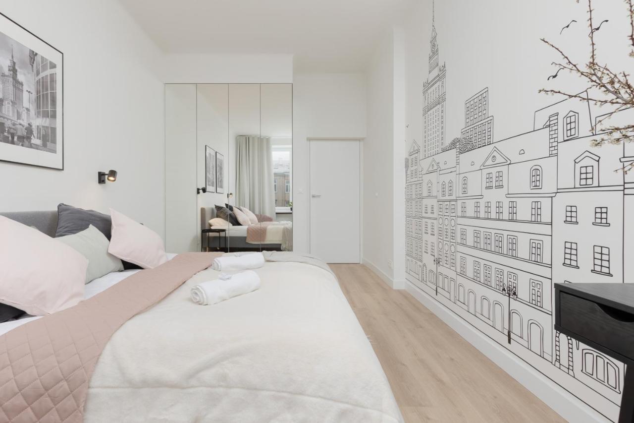 Spacious Apartment With Panoramic View Of Warsaw By Noclegi Renters Kültér fotó