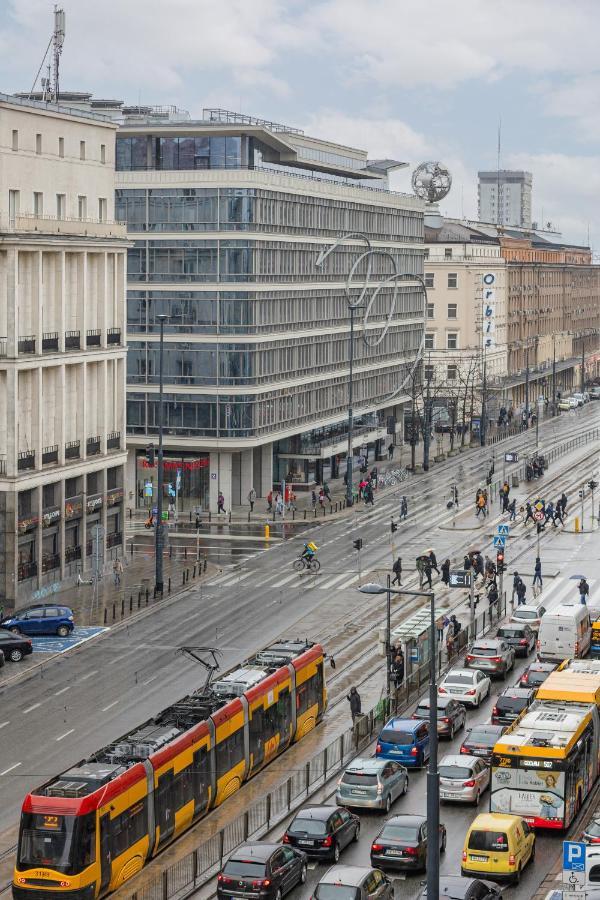 Spacious Apartment With Panoramic View Of Warsaw By Noclegi Renters Kültér fotó
